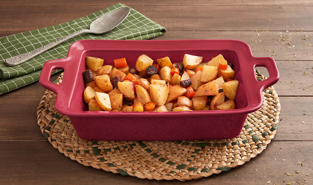 Fula - Batata Assada no Forno com Cenouras