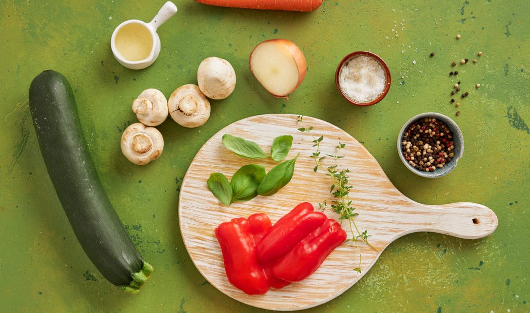 Ingredientes para Ratatouille