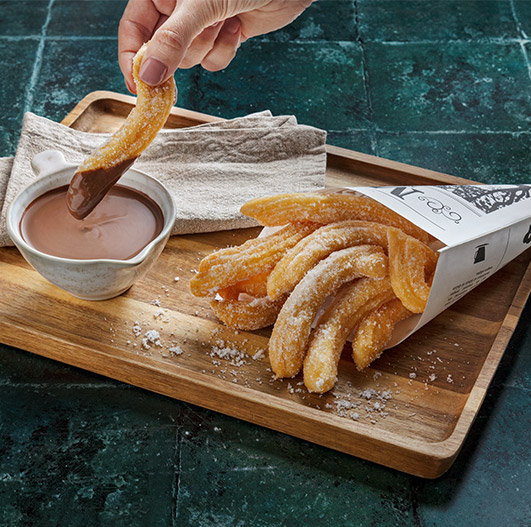 Receita de Churros caseiros