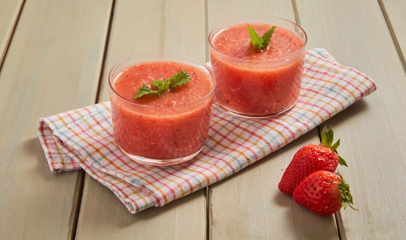 Gaspacho de morango