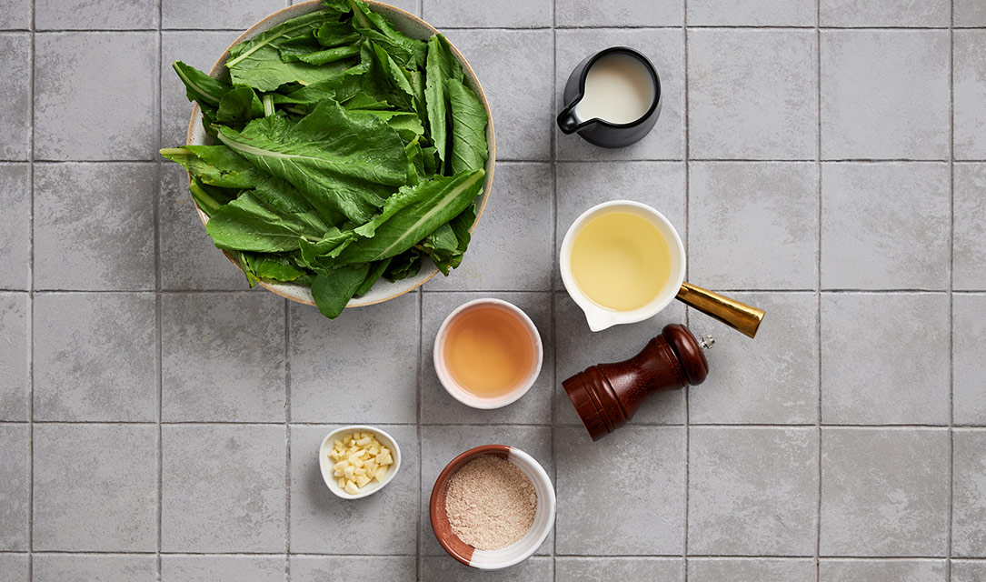 Ingredientes para esparregado