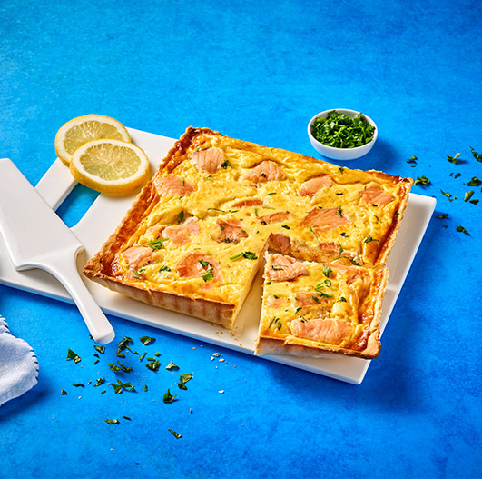 Quiche de Salmão fumado