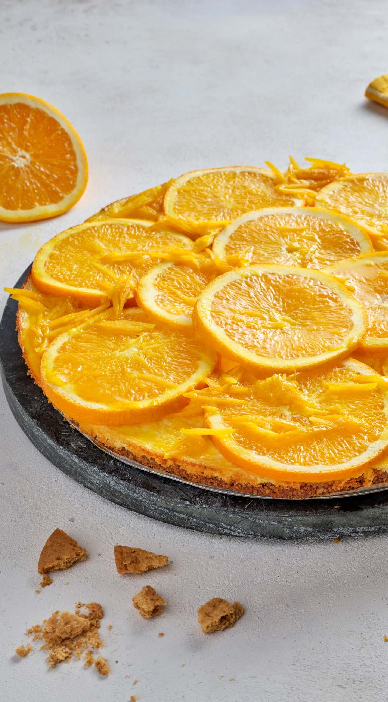 Receita de Cheesecake de Laranja