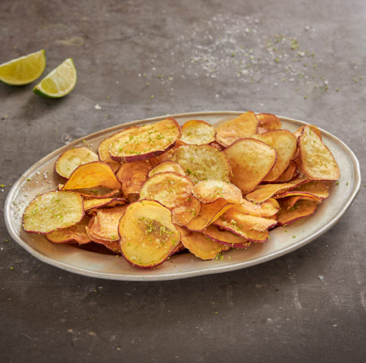 Batata Doce Frita com Lima