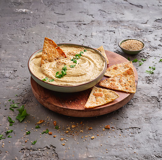 Receita de Hummus de Beringela