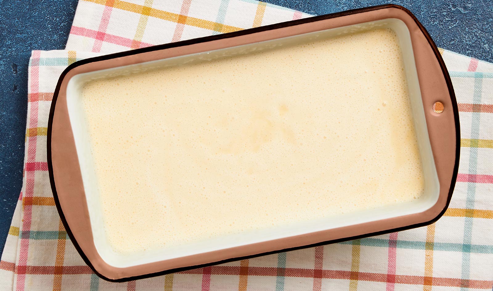 Gelado em forma de bolo inglês