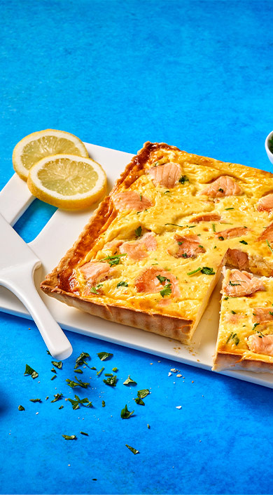 Quiche de Salmão fumado