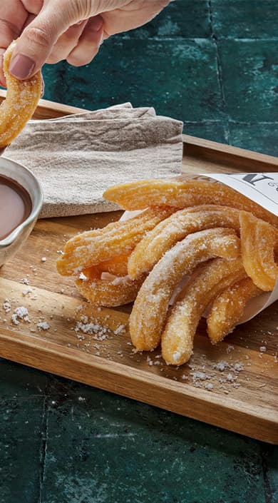 Receita de Churros caseiros