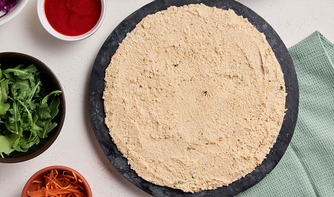 Base de pizza de couve-flor