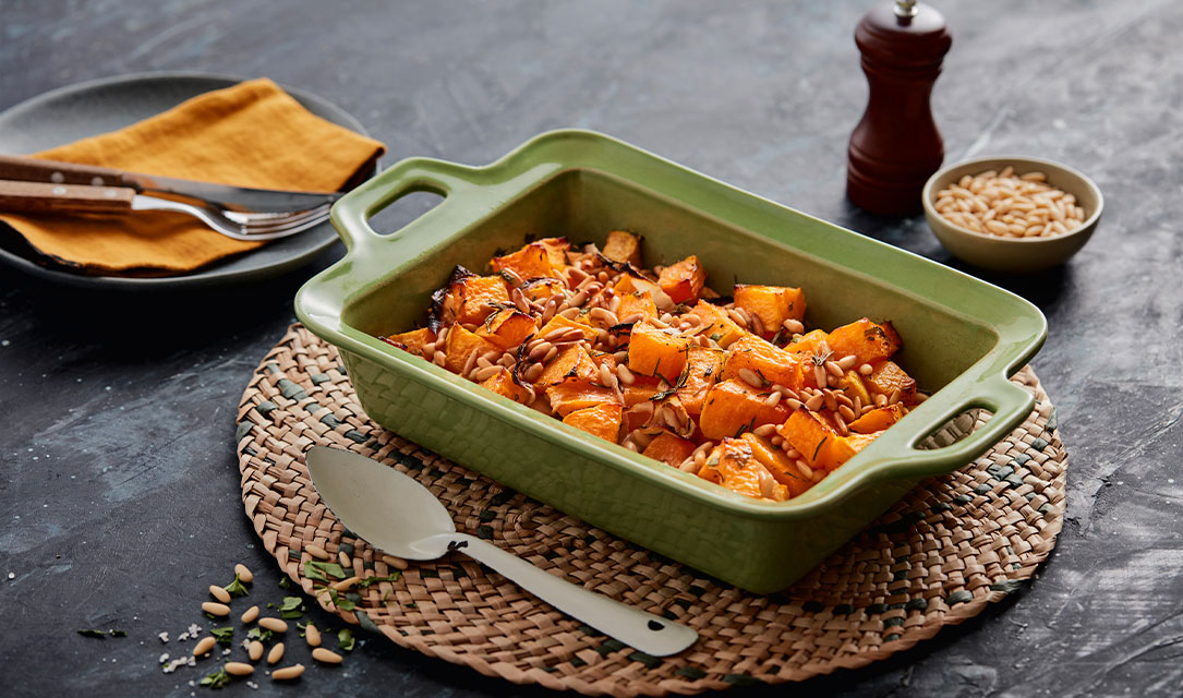 Receita de abóbora no forno